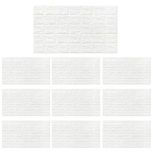 Paneles de pared de ladrillo 3D autoadhesivos para ocultar grietas sin hacer obras en casa 2