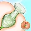 Roluck Glas Analplugs Leuchtend Kristall Butt Plug Glasdildo Sex Spielzeug Geeignet für Männer, Frauen, Paare unterschiedlichen für Anfänger und Profis (L) #2