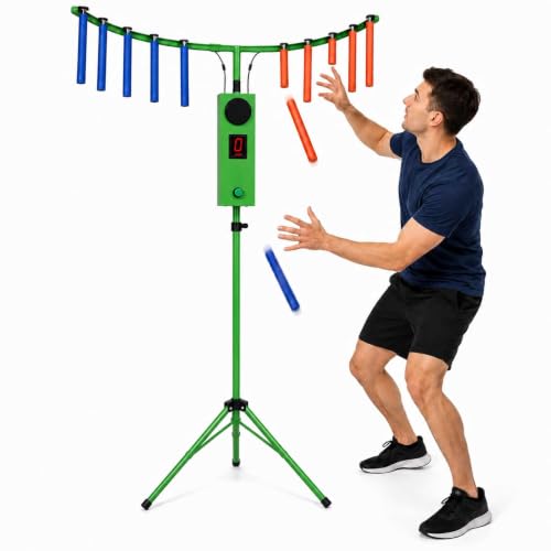 Machine de jeu d'arcade reflex catch stick avec 10 bâtons de vitesse