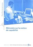  Mémento sur la notion de capabilité