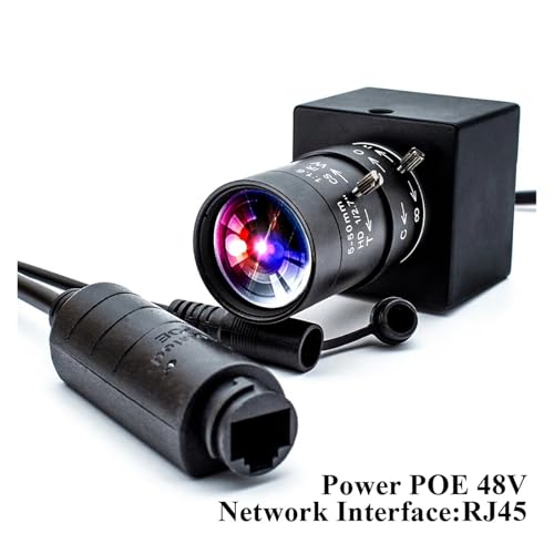 Mini Cámara IP POE 48V Ultra HD 1080P Zoom Manual Varifocal miniatura 2