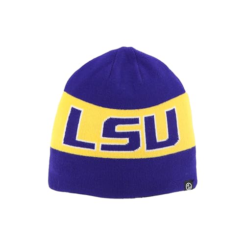LSU Tigers NCAA Officially Licensed Beanie Reverse