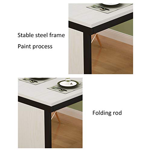 Table pliante invisible murale pour libérer de l'espace dans les petits studios - 4