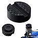 Samfolk Bloc de Support en Caoutchouc pour Cric Hydraulique Auto, Tampon Coussin pour Cric de Levage et Pont Elevateur, Cale Universelle et Résistant Protéger Bas de Caisse de Voiture 65 x 33 mm