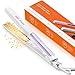 Faszin Piastra Capelli Professionale 2-In-1, Piastre Ioniche di Titanio,...