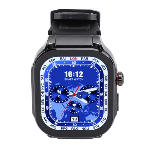 Jectse Smartwatch, Múltiples Modos Deportivos Smartwatch Resistente Al Agua IP67 para Exteriores (BLACK)