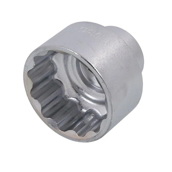 Neilsen CT4013 Hub Nut Socket - 3/4-Inch Drive, 65mm, 12-Point Design, Chrome Vanadium, Compatible with Ford & Compatible with Iveco Vehicles