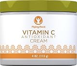 Piping Rock Vitamin C Cream | 4oz | Dark Spot Masker for Face, Skin & Eyes | Free of Parabens, SLS & Fragrances