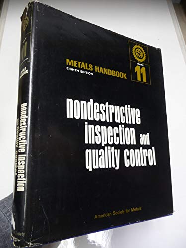 Metals Handbook, 8th Edition. Volume 11: Nondes... B000KUDKHA Book Cover