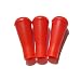 Sharrow 10 Pieces Soft Rubber Arrowheads Safety Arrow Tips Archery Hunting Game Practice Arrow Points (RED)