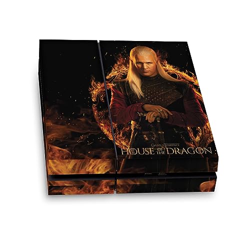 Autocollant PS4 House of The Dragon - Protéger la Console des Rayures avec un Vinyle Daemon