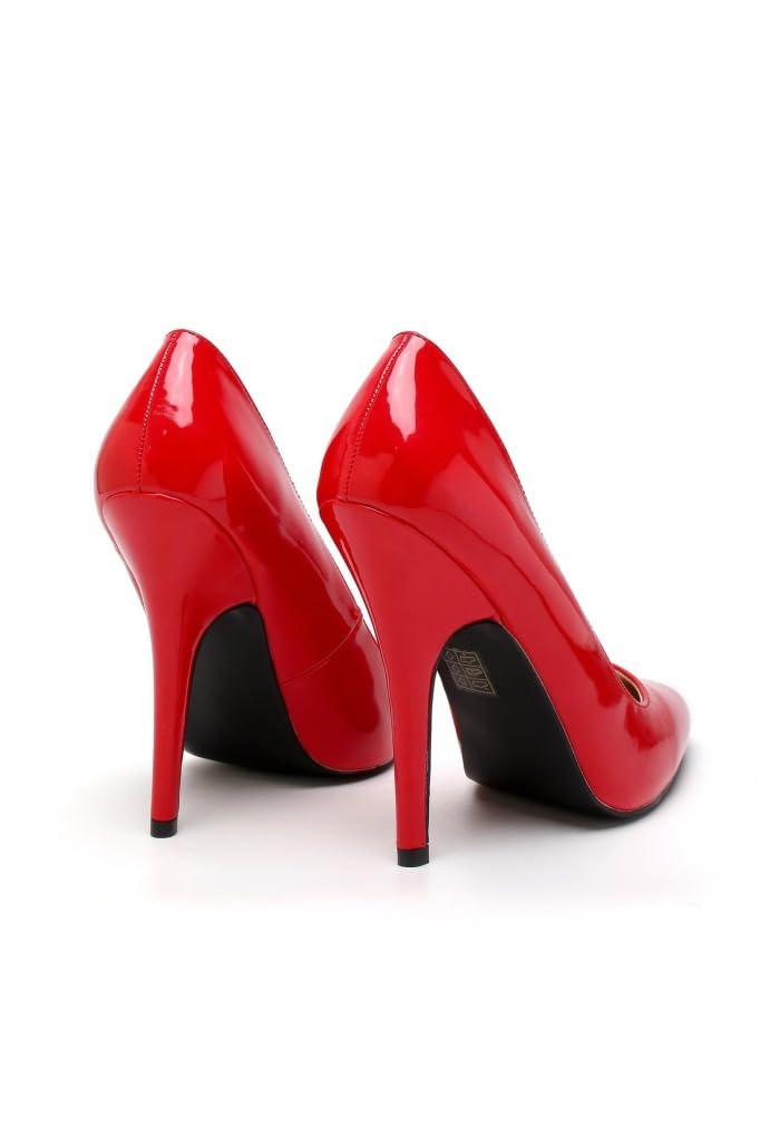 Damen Queen Pointed Toe Pumps Elegant High Heel Stiletto Pumps Klassische Geschlossene Zehen Kleid Heels für Party Tragen