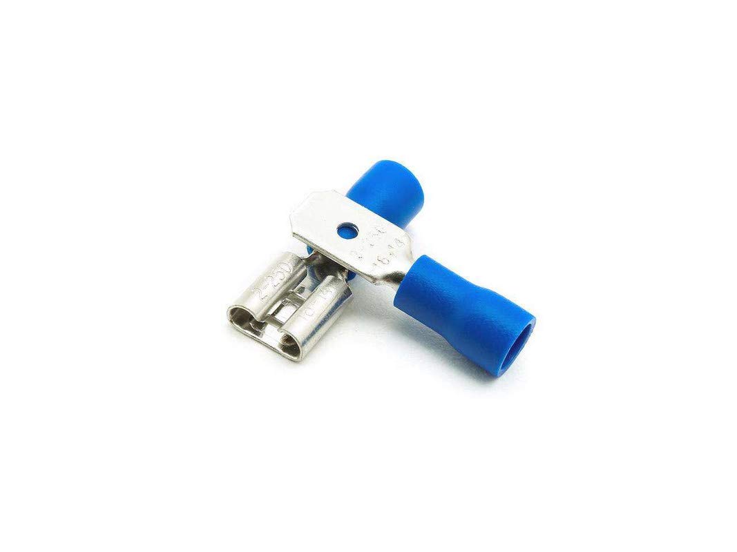 Rpi shop - Male Female Spade Bullet Wire Connector, Electrical Crimp Terminals, (FDD 2-250, MDD 2-250) Each 50 Pcs Each, Pack of 100 Pcs (Blue) (B08SVWZMQX) Amazon Price History, Amazon Price Tracker