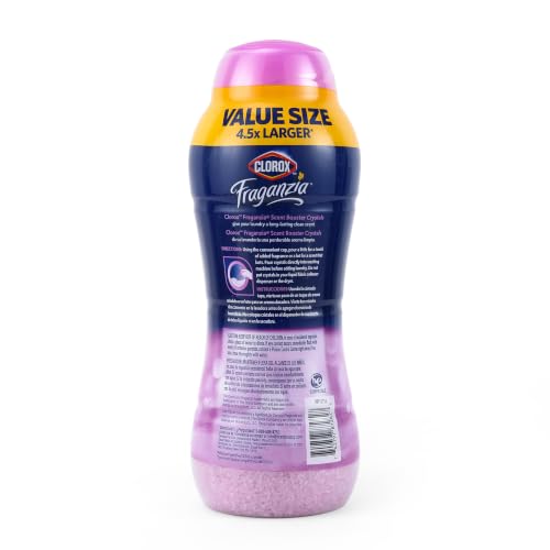 Image of Clorox Fraganzia Scent Booster Crystals, Spring Scent, 70 Oz Bottle, 6-Pack