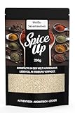 Spice Up Weiße Sesamsamen 200g – White Sesame Seeds/Sesamum Indicum – Mild-nussige Sesamsaat für Backwaren, asiatische & orientalische Küche – Ganz & vielseitig