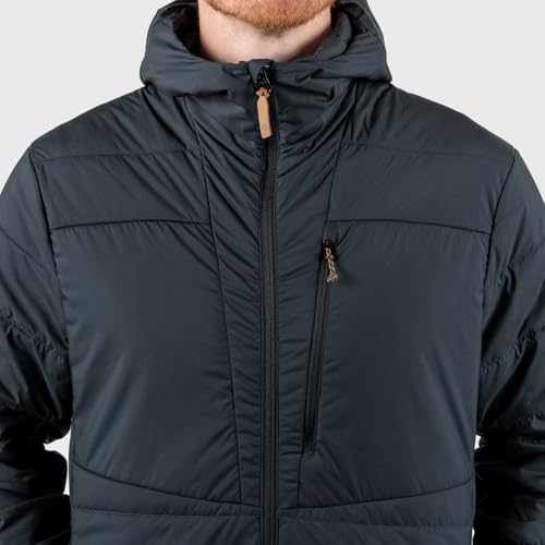 Image of Fjallraven Keb Padded Hoodie Men's Jacket - Lightweight Insulated Durable Midlayer for Hiking Trekking Outdoor