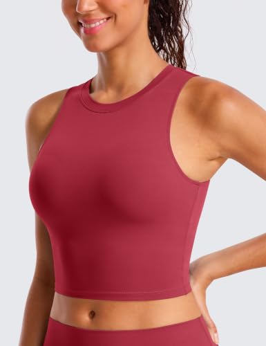 Image of Natural Feelings Nudi Sports Bras for Women Removable Padded Yoga Tank Tops Sleeveless Fitness Workout Crop Tops