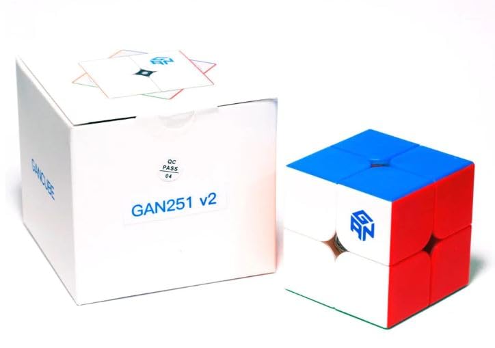 CUBESKOOL GAN 251V2 2x2x2 Speed Cube Stickerless for Speedcubers Brainstorming Puzzle Magic Toys for Kids and Adults (B0CYM2CJFG) Amazon Price History, Amazon Price Tracker