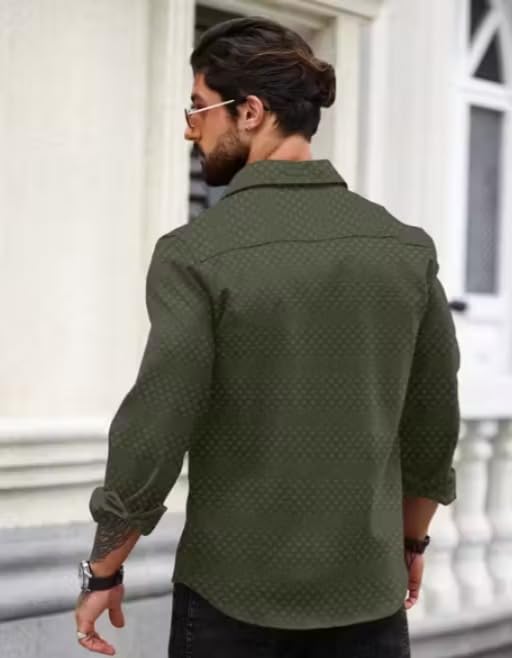 Men Solid Casual Collared Shirt Breathable Comfortable Regular Fit Modern Stylish Everyday Fashion Outfit 6 Men Solid Casual Collared Shirt Breathable Comfortable Regular Fit Modern Stylish Everyday Fashion Outfit - Image 6