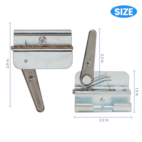 Pacote com 2 interruptores de limite de abridor de porta de garagem para Genie – Construção de metal