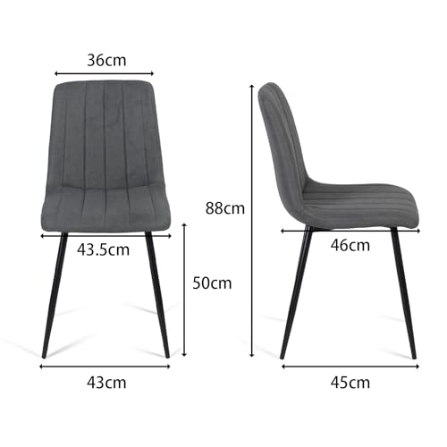 La mejor comparación de Comedor 4 sillas gris que puedes comprar esta semana. 27 La mejor comparación de Comedor 4 sillas gris que puedes comprar esta semana. 15