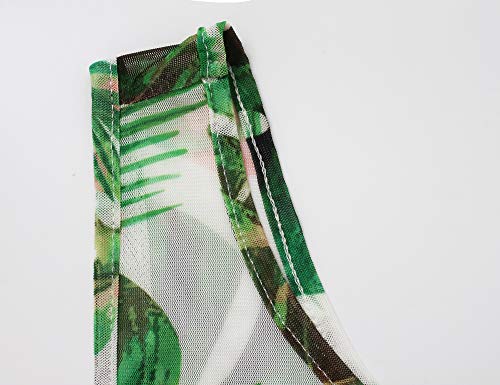 Roupa de banho feminina de verão FairBeauty com alças finas e alças finas, body sexy vazado, malha d