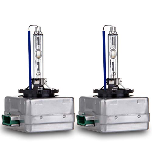 ECCPP High Power D3S D3R D3C Headlight Bulb 6000K Cold White Xenon Replacement Headlight Light