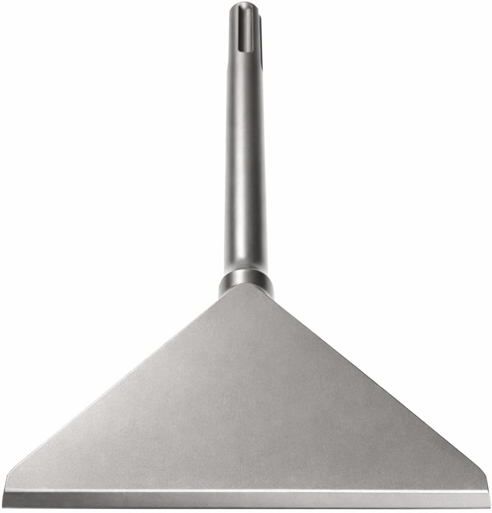 Narwhal SDS Max Chisel Bit (6" Wide x 14" Long - Industrial Grade) Tile Grout Thinset Removal Tool - Compatible with All SDS Max Rotary Hammers (2025 Version)
