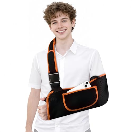 Image of Arm Sling Shoulder Immobilizer for Men & Women, Rotator Cuff Support Brace