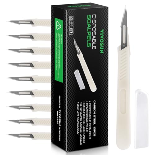 VIVOSUN #11 High-Carbon Steel Blades for Cutting Plants and Propagation