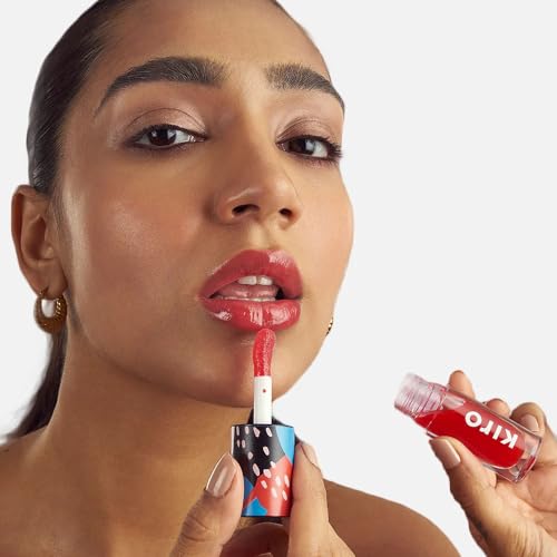 Image of Kiro PH-Play Color Changing Lip & Cheek Oil - Cherry Nectar, 5.5ml | Hydrating, Nourishing & Smoothening | Non-Sticky, Non-Greasy | Infused with Vegan Squalane, Prickly Pear Oil & Red Dragon Fruit