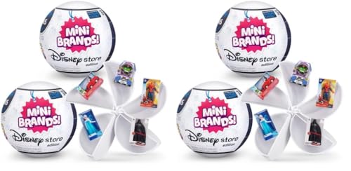 Mini Brands 5 Surprise Disney Store Serie 1 Überraschungskapseln (2er-Pack) (Packung mit 2)