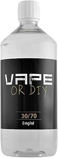 Base DIY 1L 30/70 Vape Or DiY 1 litre - Sans nicotine - Sans nicotine et sans tabac.