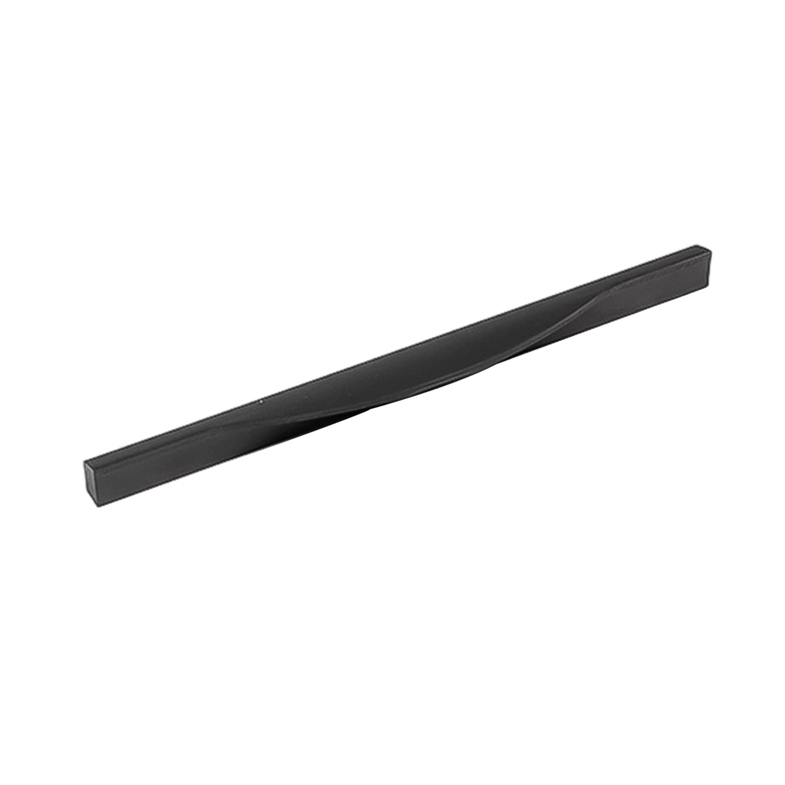 Poignées de tiroir de meuble et boutons de cuisine noirs en aluminium pour placard de maison