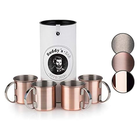 Taza Moscow Mule de Buddy's Bar Cover