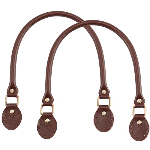 PH PandaHall 2Pcs Brown Real Leather Straps…