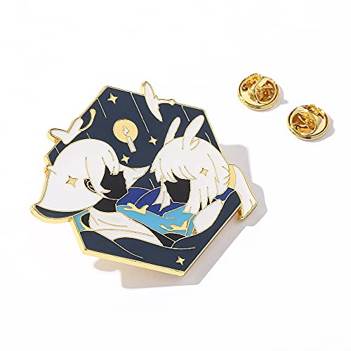 Sky:children Of Light Games Enamel Pins, Cartoon Anime Metal Brooch Badges, Cosplay Pins Collection Gifts Backpack Decoration (D) #TOP6