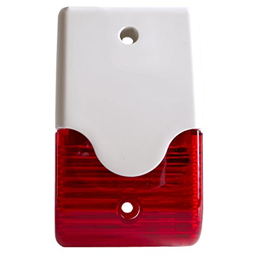 Preisvergleich Produktbild Alarmsirene mit Blitzleuchte für audiovisuellen Alarm bei diversen Ereignissen