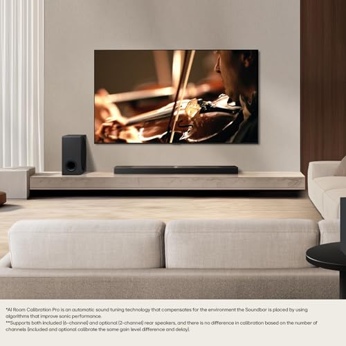 Image of LG S95TR 9.1.5-Channel OLED evo TV Matching Home Theater Soundbar with Rear Surround Speakers and Wireless Subwoofer, Wow Orchestra, Dolby Atmos, WOWCAST Built-in