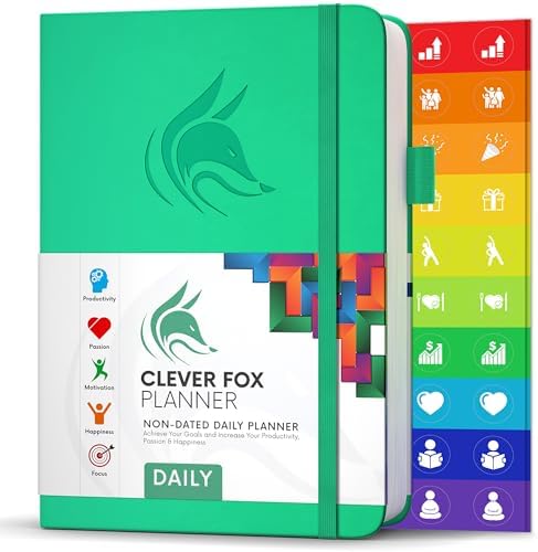 Clever Fox Appointment Book Hourly Schedule Planner