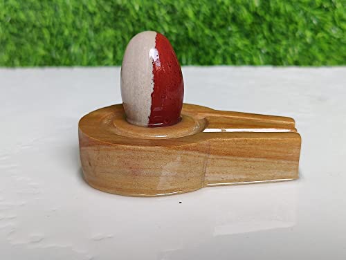 Image of Original /Natural Ardhanareshwar Narmadeshwar Shivling for Home Puja