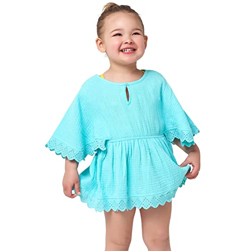 Gerber Baby and Toddler Girls Swim Cover Up, Light Pink, 0-3 Months - image 2