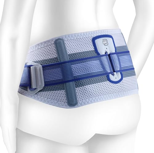 Bauerfeind SacroLoc Back Support - Brace for Pain Relief and Support from Sitting or Standing Too Long, Helps Stabilize & Relieve Pressure in The Sacroiliac Joints - Size 2