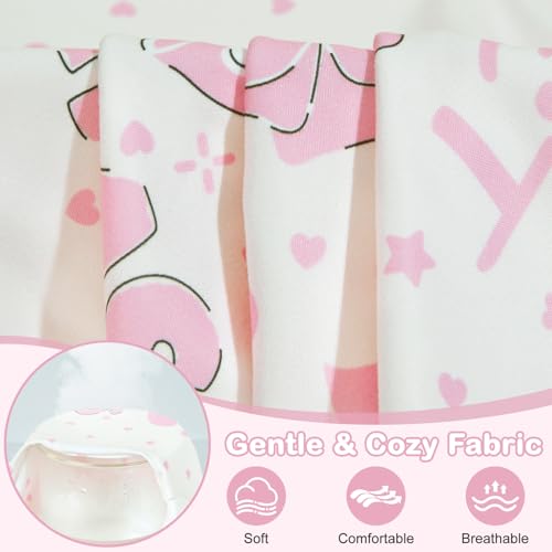 Image of FIOBEE Girls Pajamas Sets 2PCS Summer Pajama Sleepwear Kids Pjs Clothes Short Sleeve for Teen Girl Size 3-14