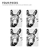 Donkey'S Head Car Air Fresheners 4 Pcs Hanging Scented Cards Fragrance Scented Cards For Car Aromatherapy Tablets #1