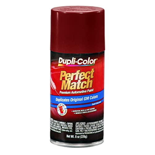 Image of Dupli-Color EBGM05967 Perfect Match Automotive Spray Paint a€ inch General Motors Limited Edition Crimson Red, G1E WA405Y a€ inch 8 oz. Aerosol Can