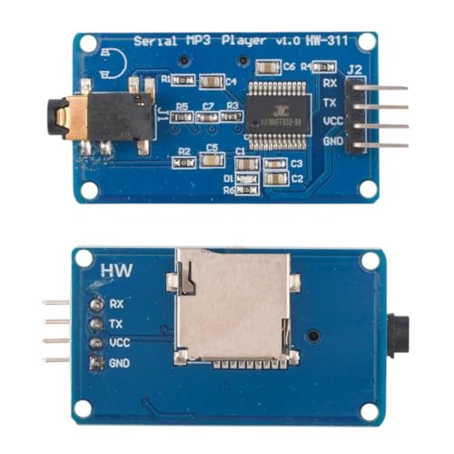 Mp3 Decoder Dac Module Board Yx5300 Uart Control Serial Mp3