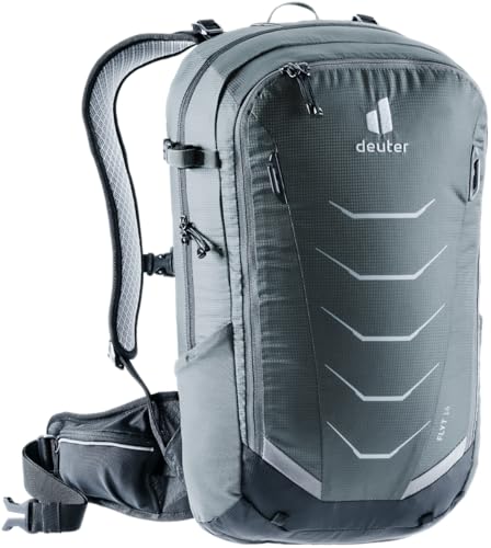 deuter Flyt 14 Fahrradrucksack mit Protektor, Graphite-black