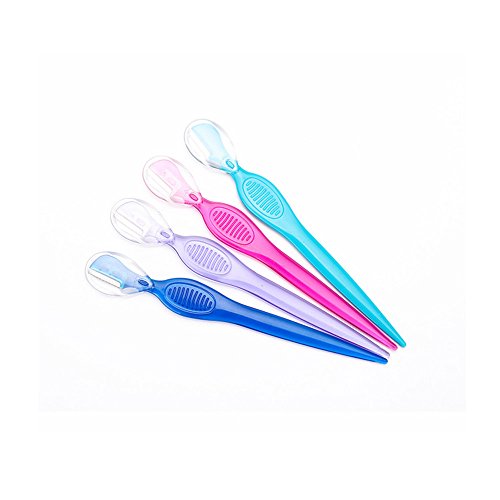 OKDEALS Eyebrow Lip Razor Trimmer Blade Shaver Shaper Hair Remover 3PCS