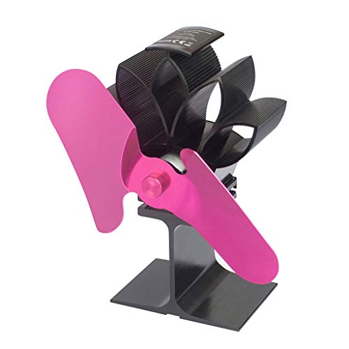 Wärmebetriebener Kamin-Ventilator mit 2 Flügeln, 1300 U/min, 2 Klingen, umweltfreundlich und effizient